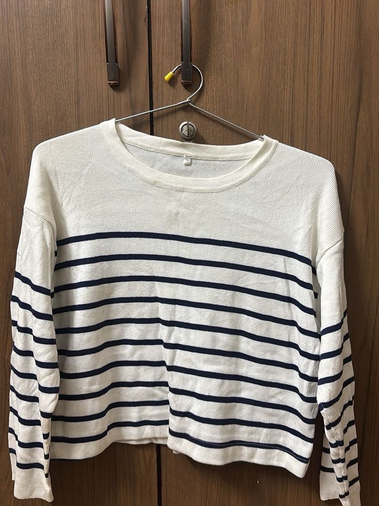 Striped Long Sleeve Sweater