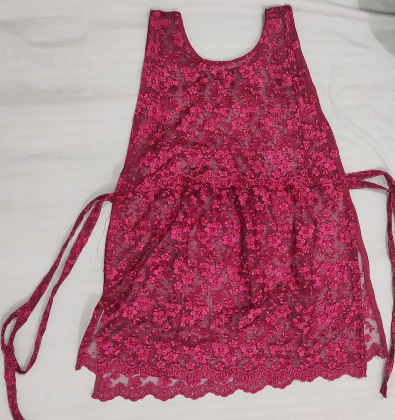 Sexy Maroon Red Throw On
