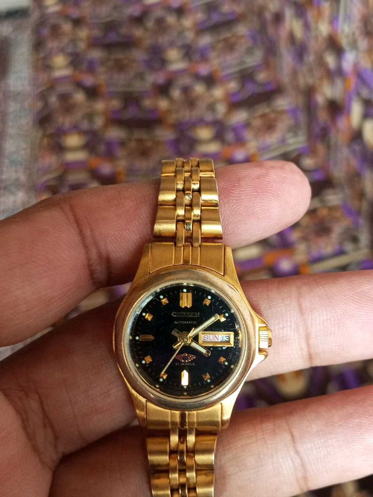 Citizen Orignal Automatic Gold Tonned Women&#39;sWatch