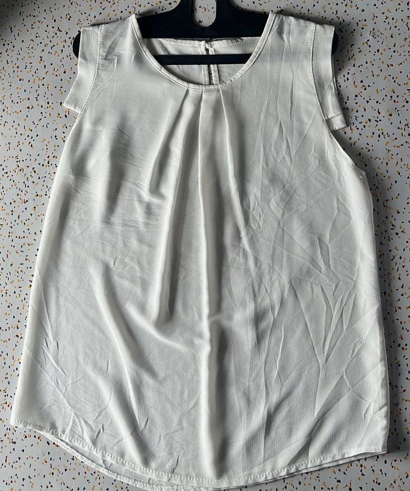 White Half Casual Wear