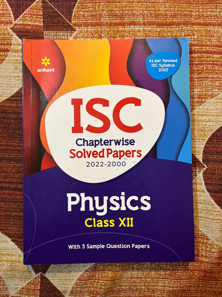 Solved papers Physics Class 12