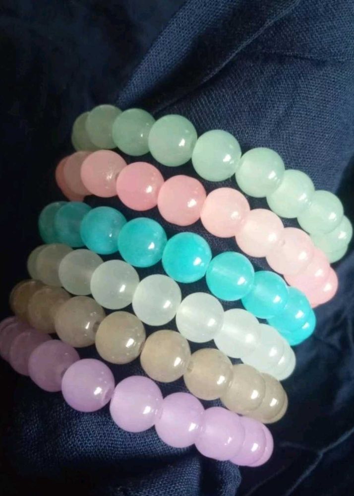 Trendy Beads Bracelet (Stack Of 5)