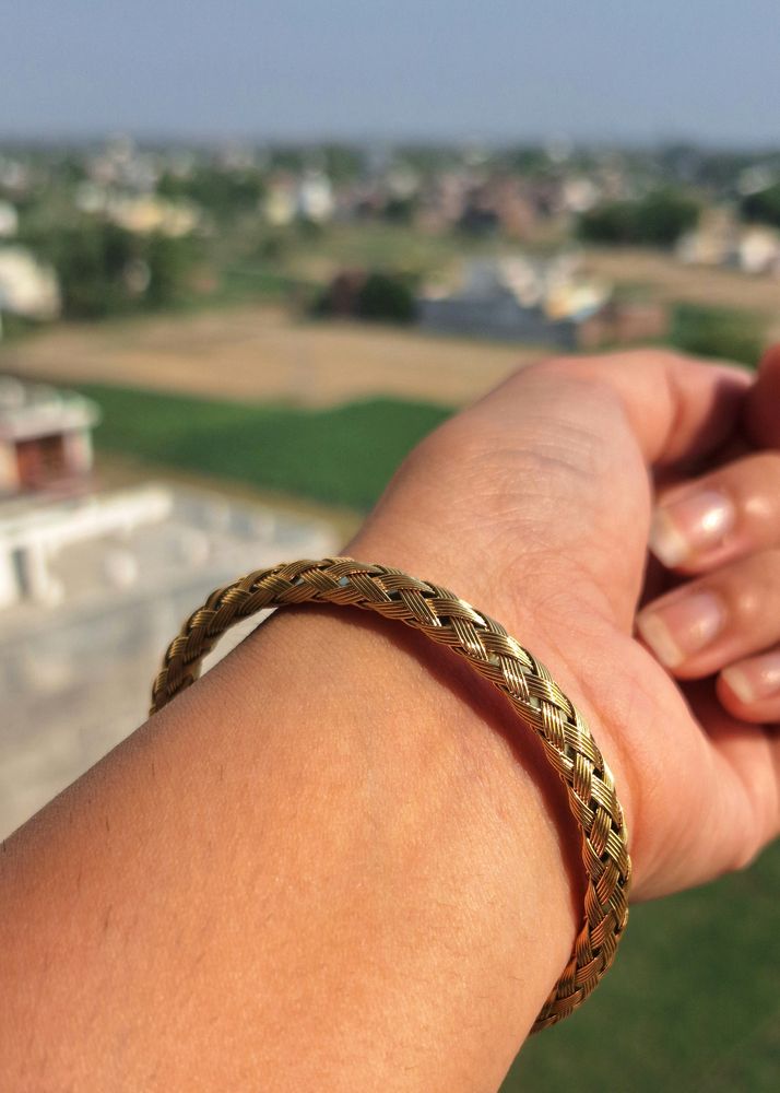 Braided Cuff Bracelet.