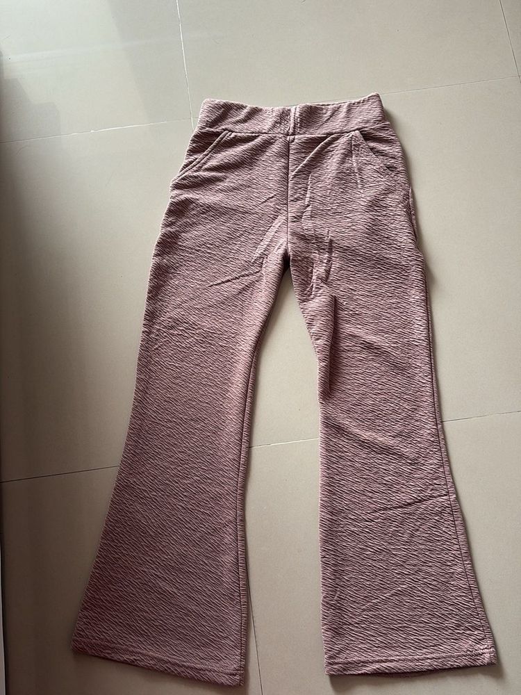 Dusty Rose Flare Leggings