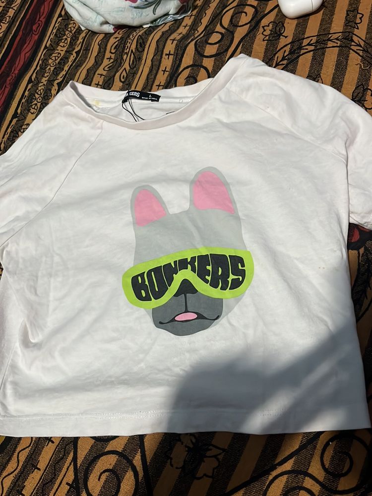 Bonkers Corner Baby Tee🤍