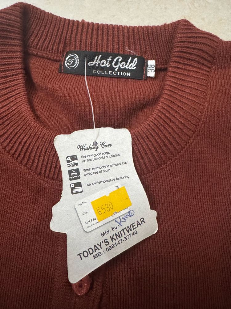 Hot Gold Cardigan