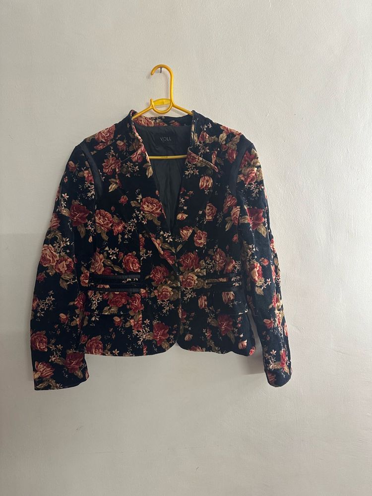 Floral Short Coat