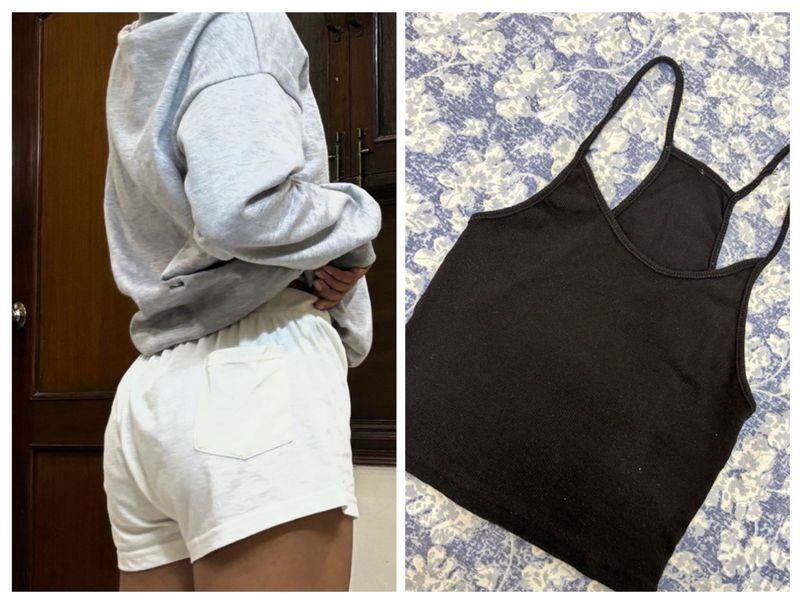Combo (Casual Shorts &amp; Camisole Top)