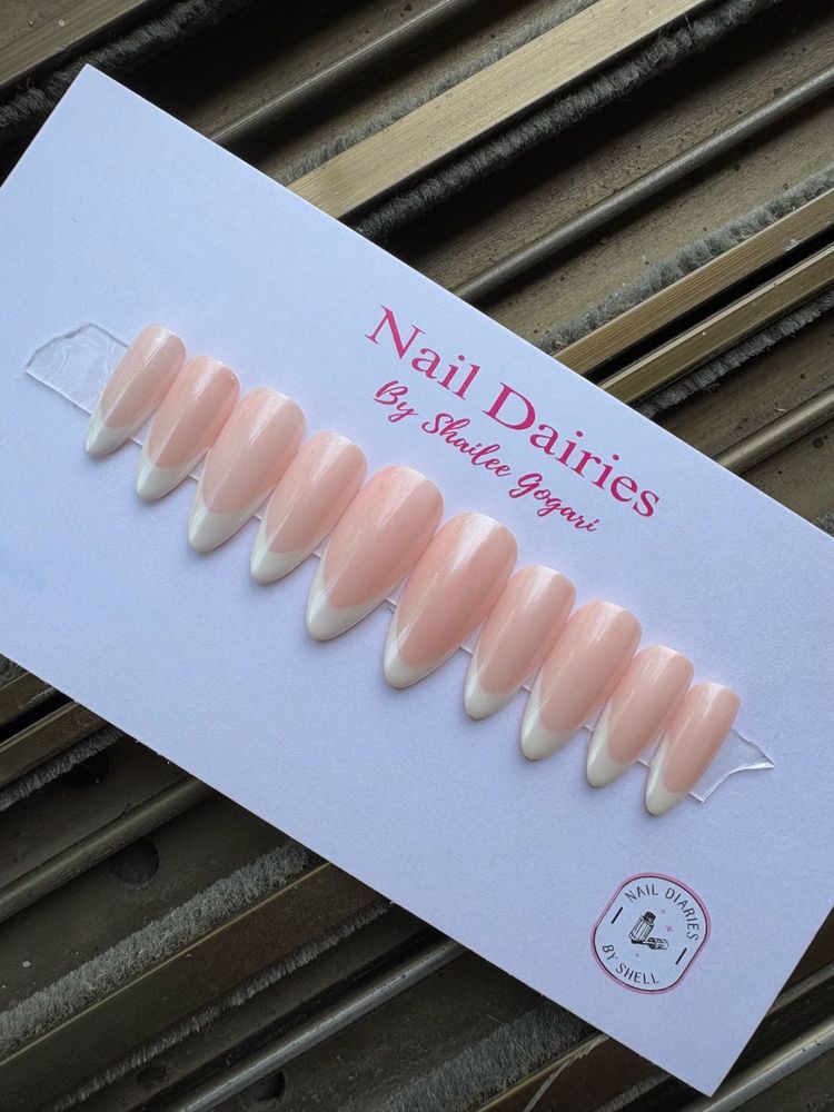 French Tip Press-On Nails
