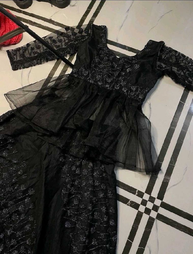 Elegant Black Lehenga