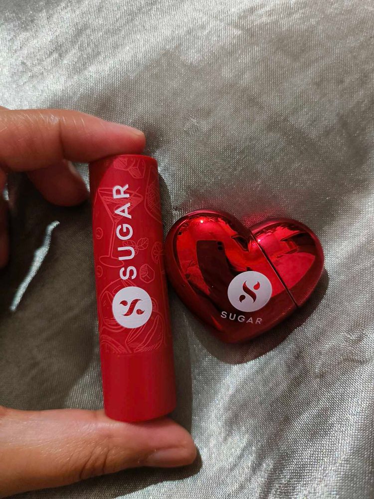 ♥️ ❤️Combo Of Sugar Liquid Lipstick And Lip Balm