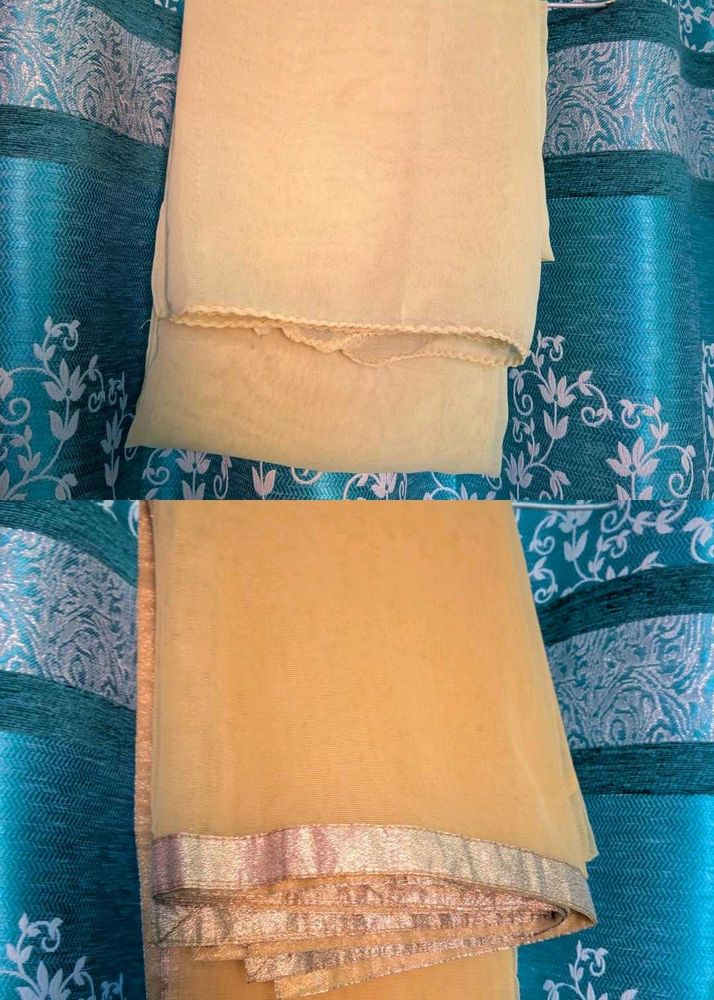 Elegant Golden Net Dupatta 2 combo