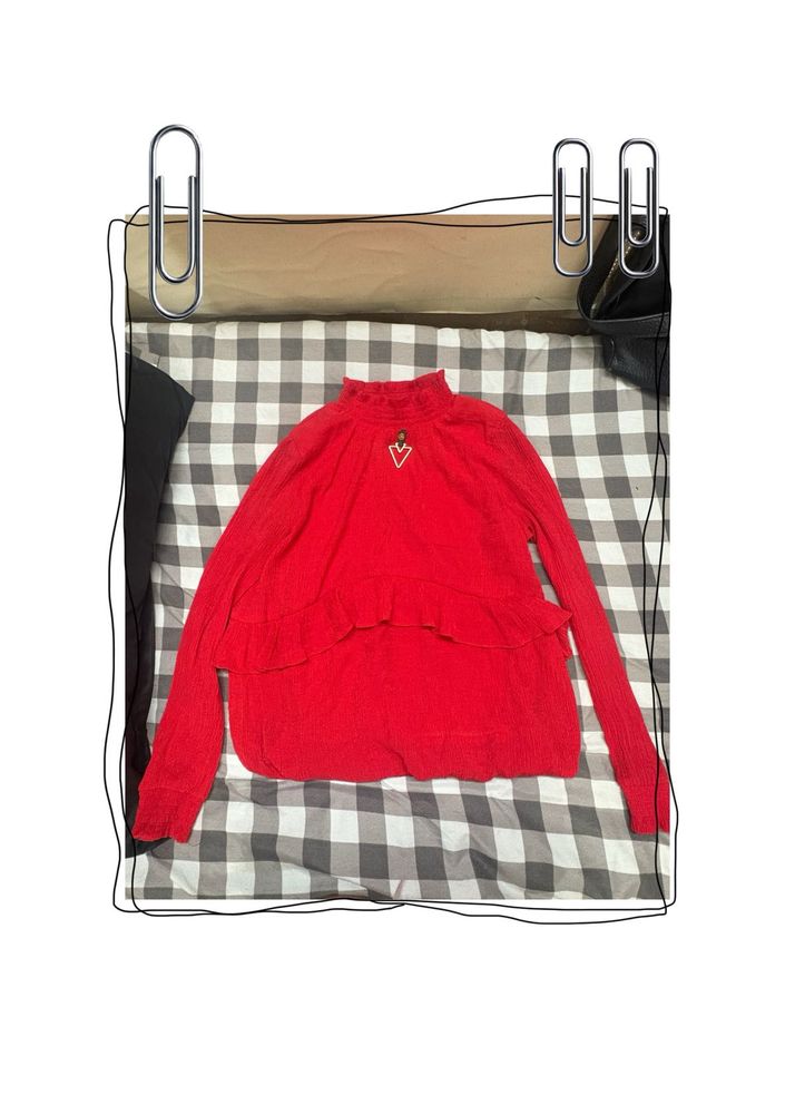 ❗️SALE❗️RED BALLOON TOP