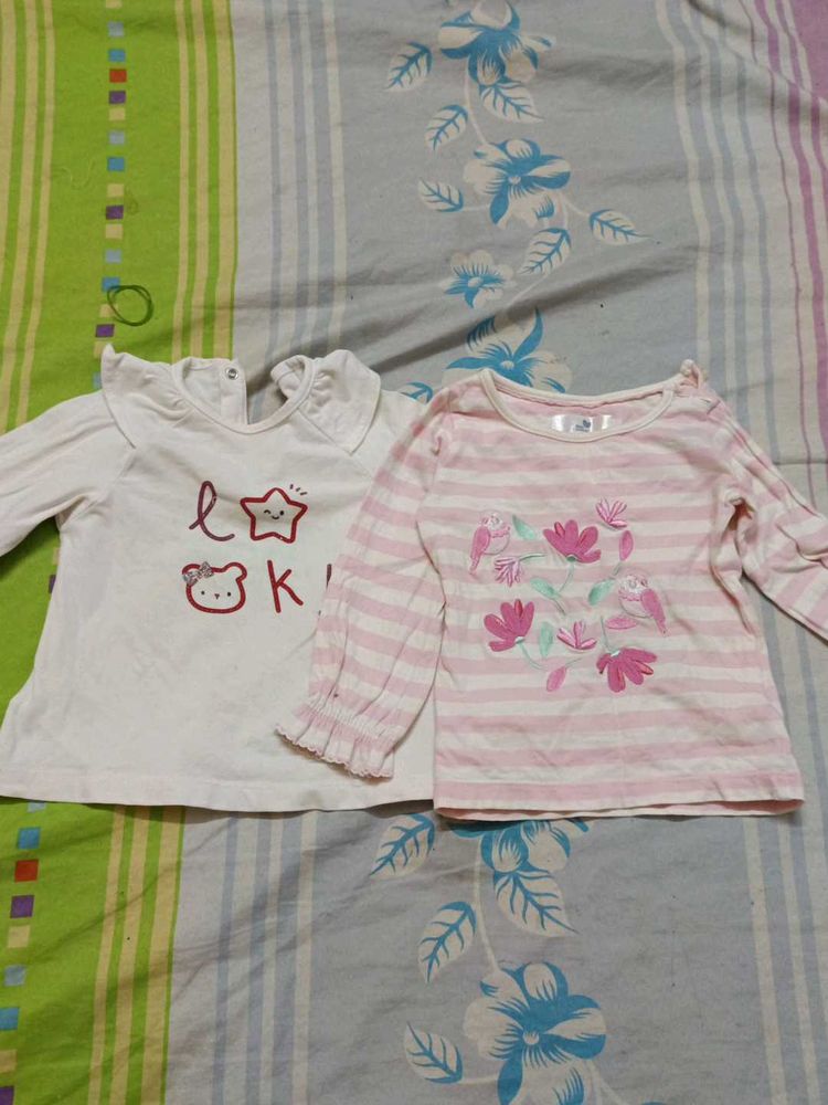 6-12 mo Baby Girl T Shirts