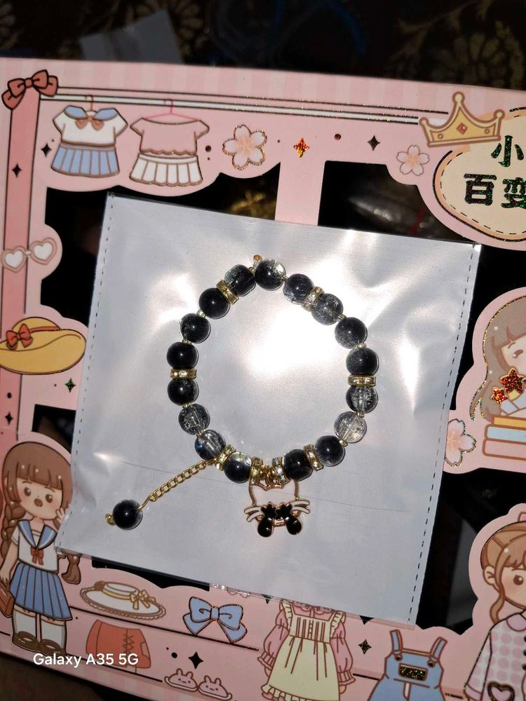 Cute Cat Charm Bracelet