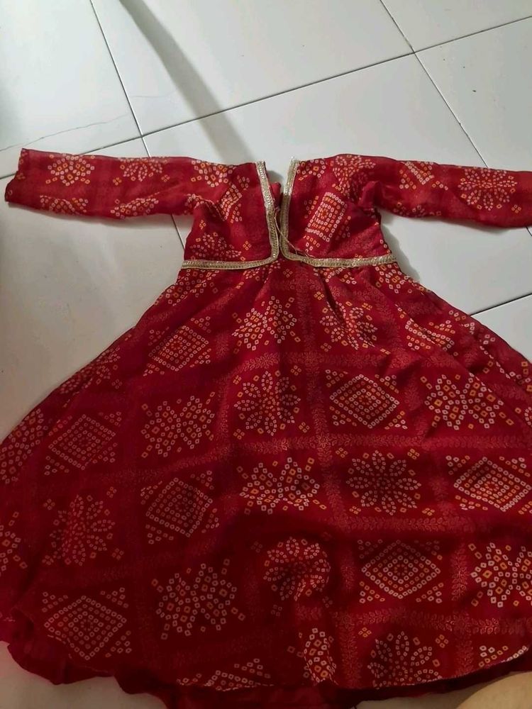 Bandhini Gown