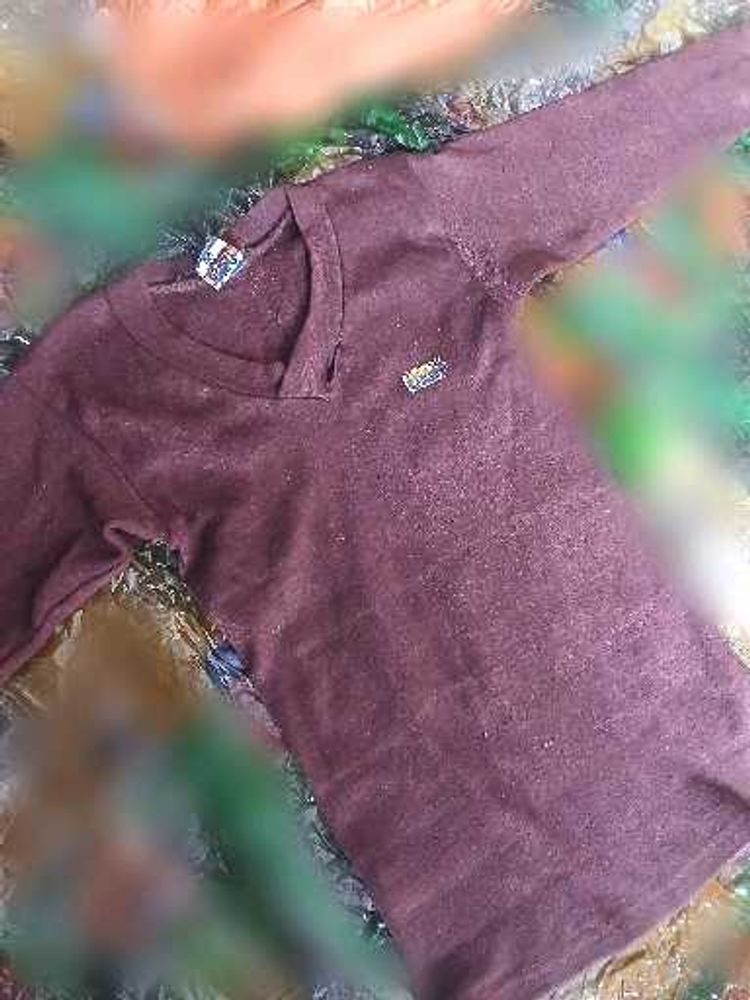 Maroon Thermal Top - Winter Essential