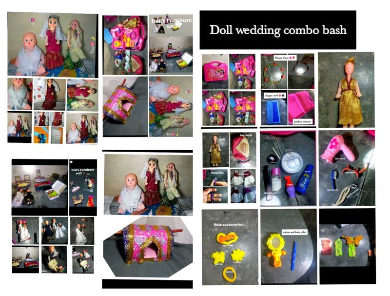 Doll Wedding Combo Bash Set