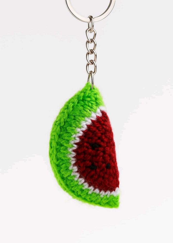 Homemade Crochet keychain