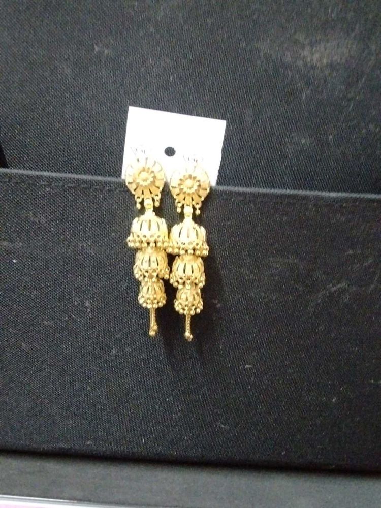 Dubai Gold Plated Earrings