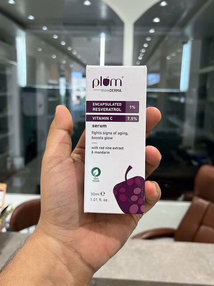 Plum Vit-C 7.5%, Encapsulated Resveratol 1%