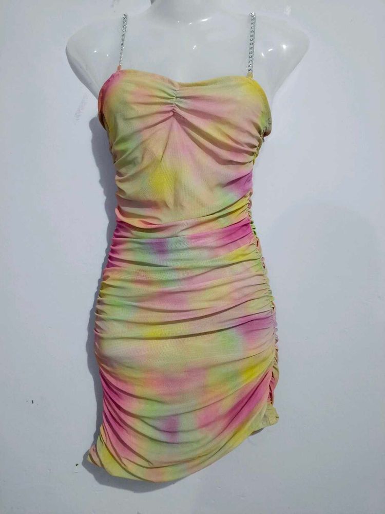 DAMN SEXY MUKTI COLOURED BODYCON