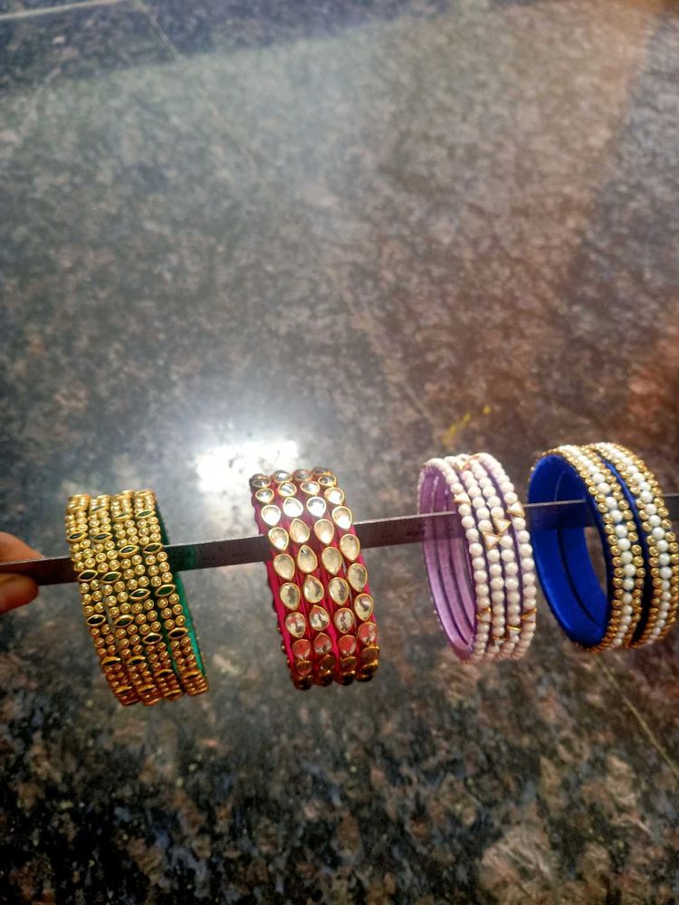 Silk Theard Bangles