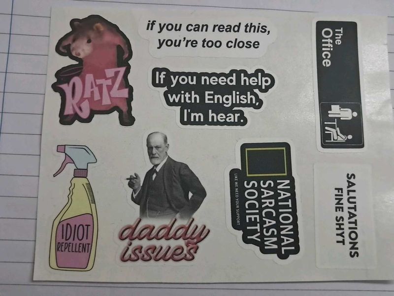 Funny Sticker Set