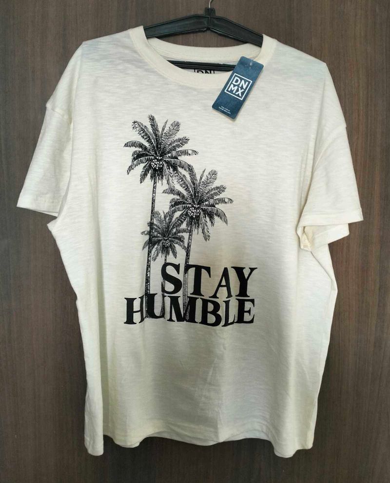 New With Tag Cotton Graphic Tee