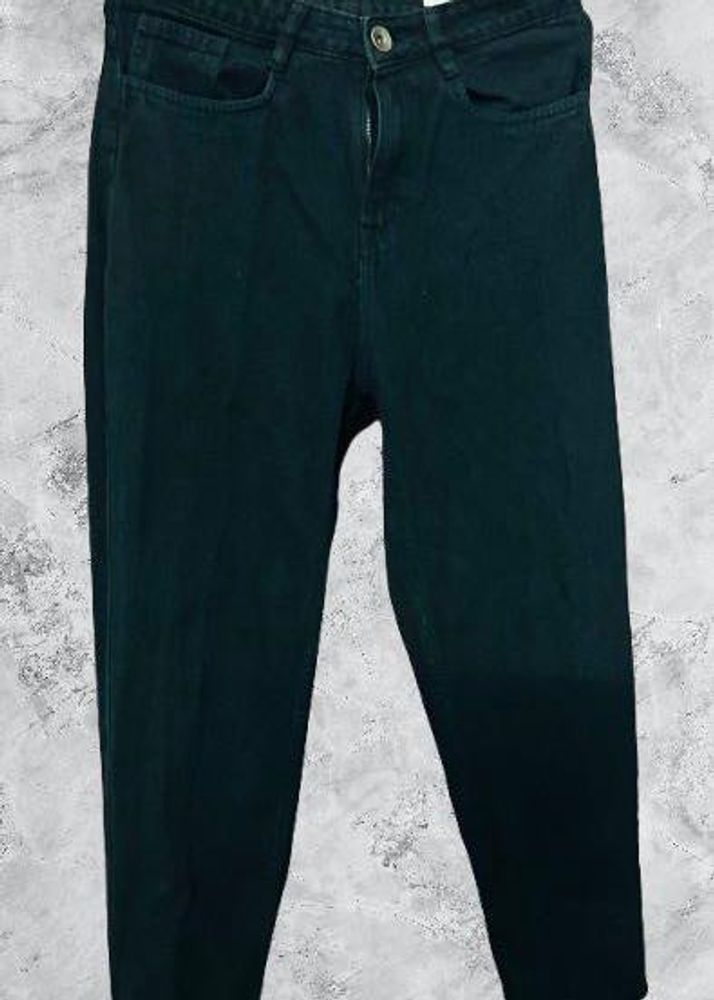 Black Straight Jeans Pant