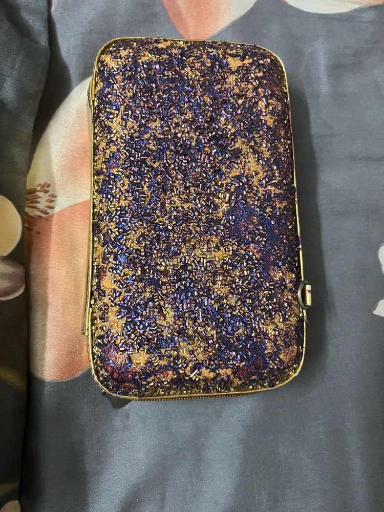 Sparkly Beaded Clutch