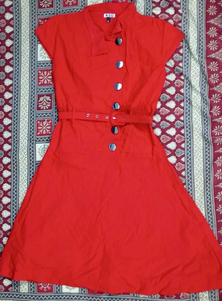 Elegant Red Dress❤️