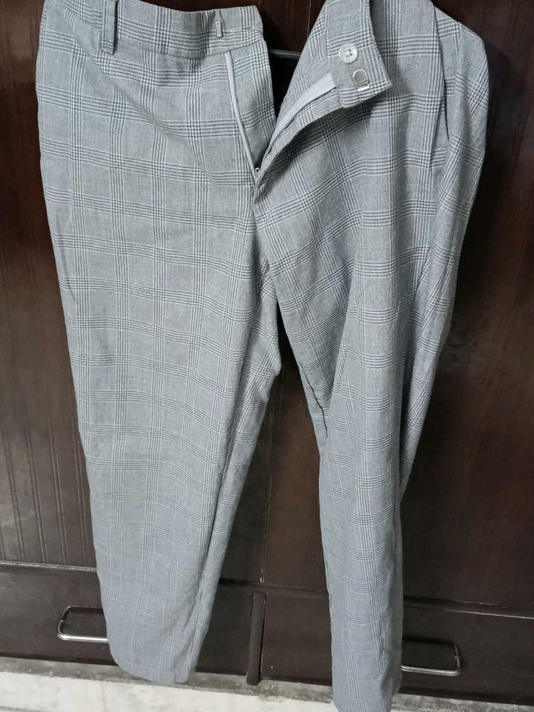 Gray Formal Pants
