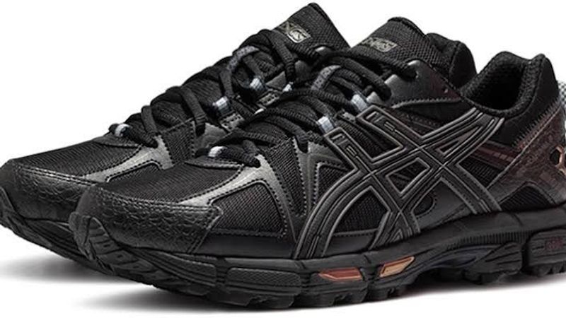 Asics Gel-Kahana 8 Black Core Running Shoes♠️