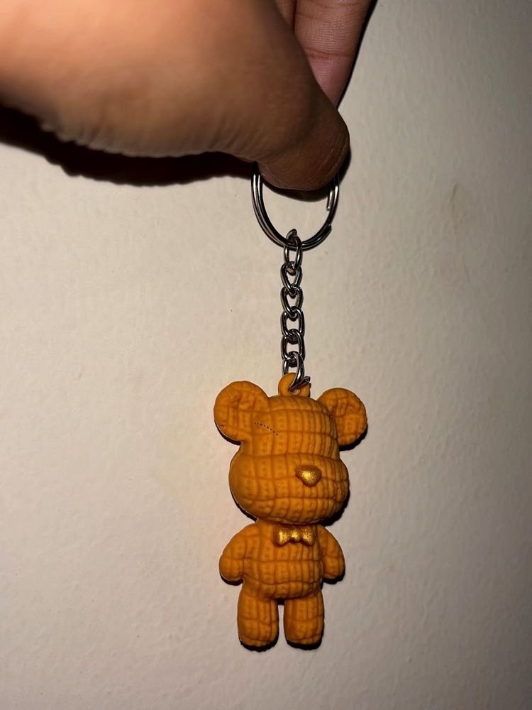 Cute Bear Keychain