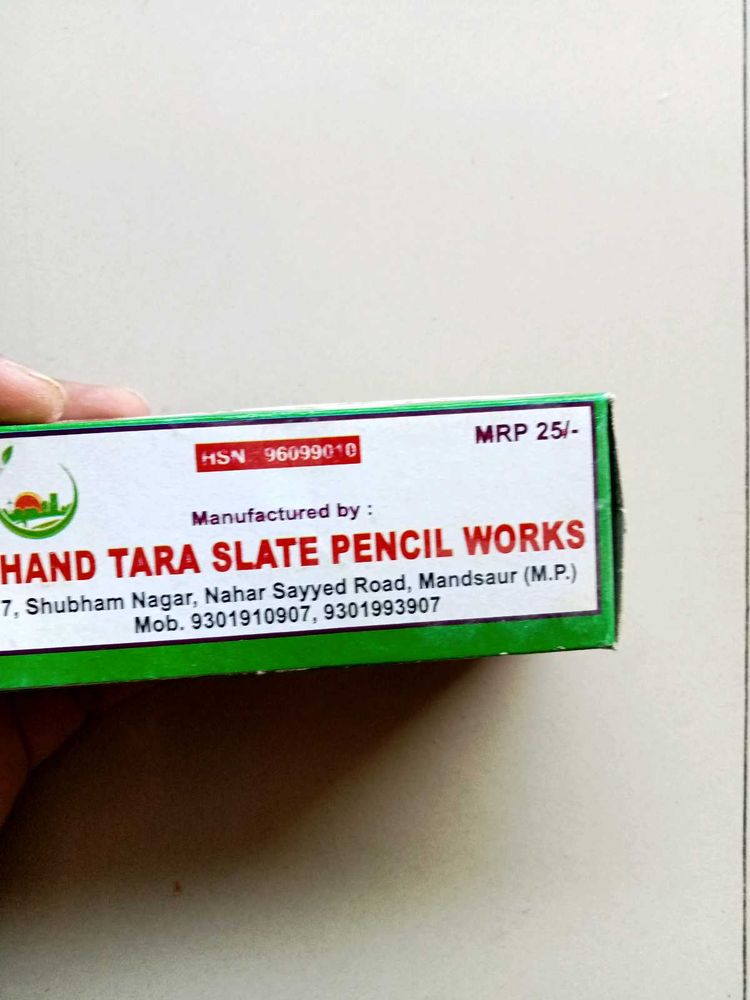 Hand Tara Slate Pencils 4 box available