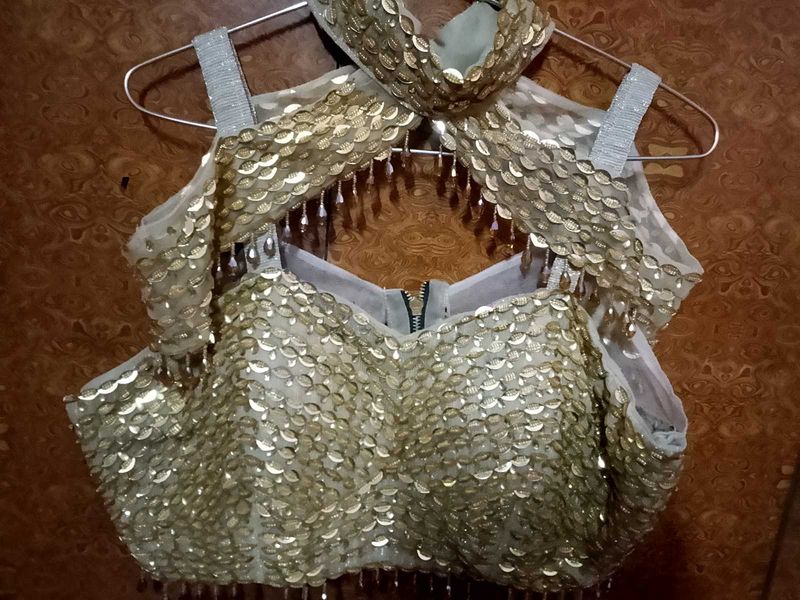 Designer Heavy Party Blouse Or Choli / Top