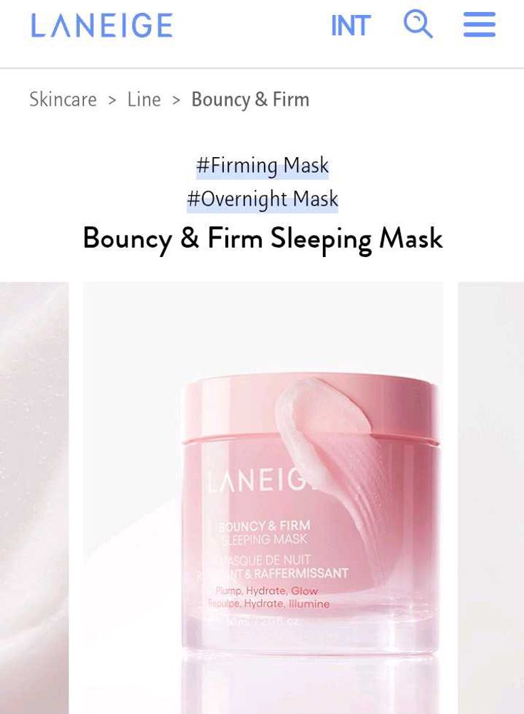 LANEIGE Sleeping Mask &amp; Beauty Of Joseon Sunscreen