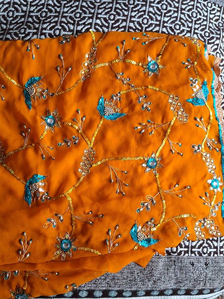 Sequel Heavy Work Beautiful Sari