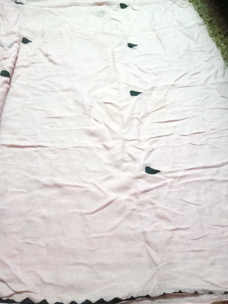 Light Pink Cotton Saree