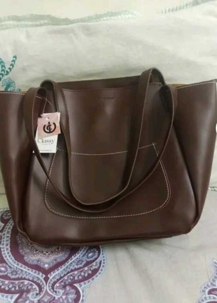 Classy Brown Handbag