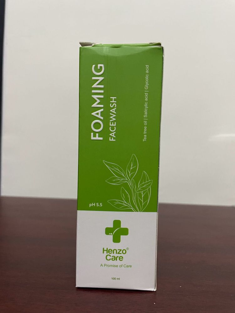 Henzo Care Foaming Facewash New