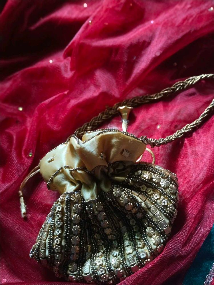 Vintage Beaded Evening Bag
