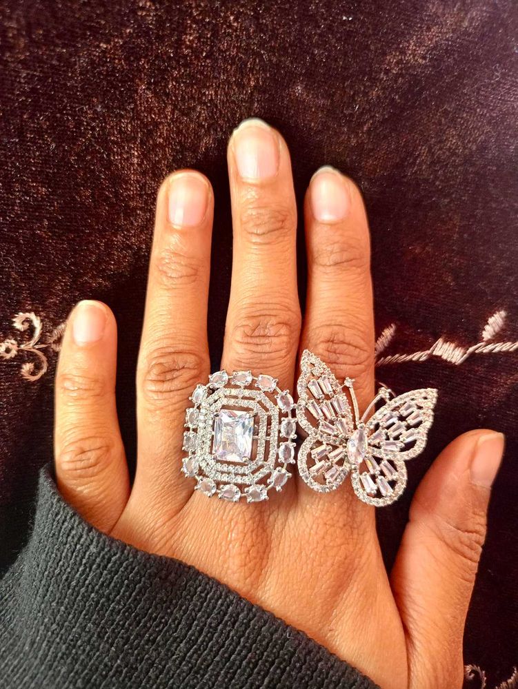 American Diamonds Ring Combo
