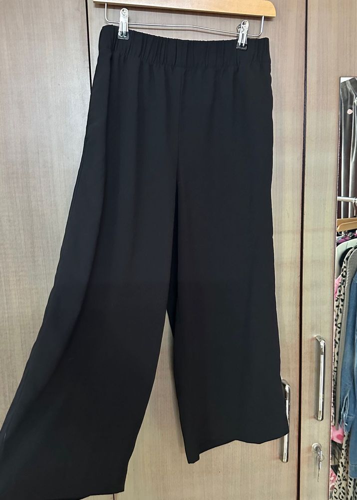 H&amp;M Black pull-on trousers