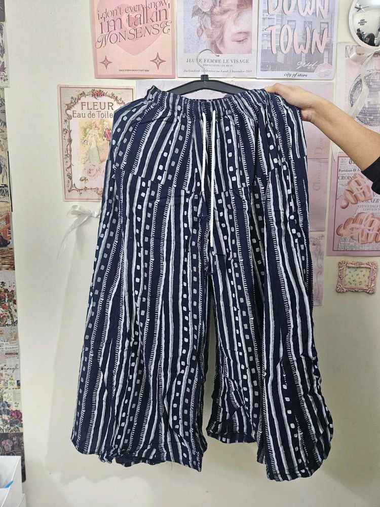 Striped Wide Leg Pants