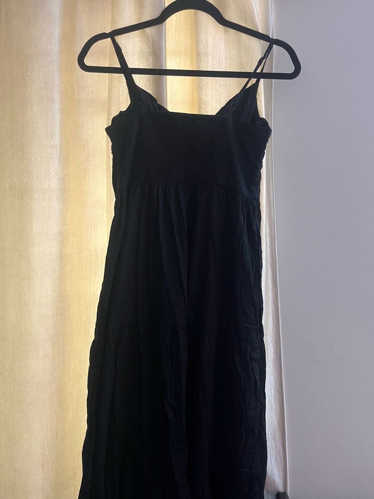 Black Sundress Maxi Length - GAP