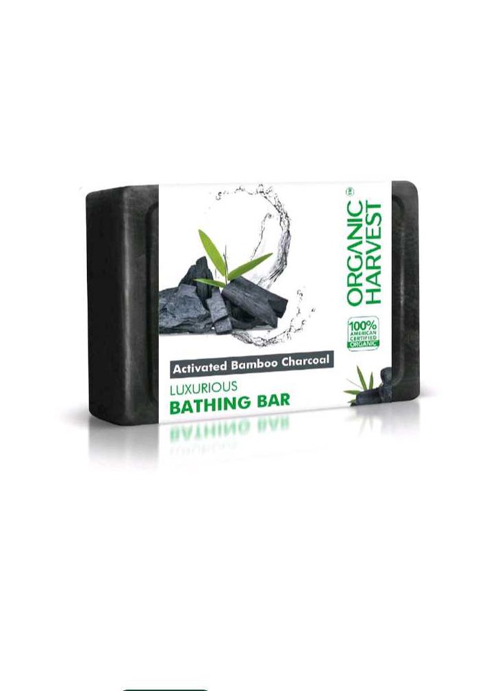 Charcoal bathing bar 4 piece