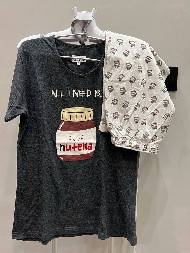 Nutella Pajama Set