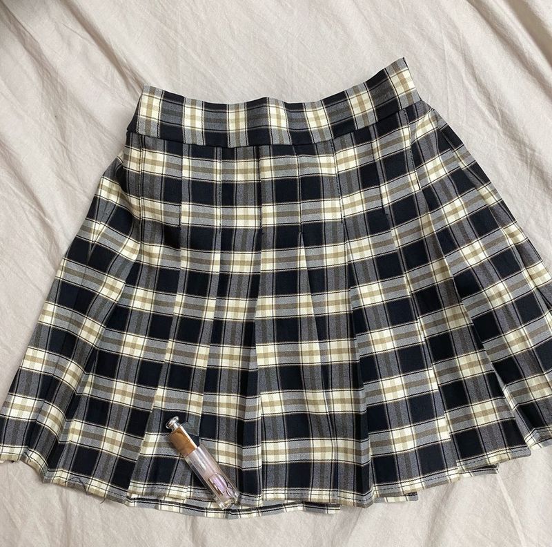 Plaid Mini Skirt